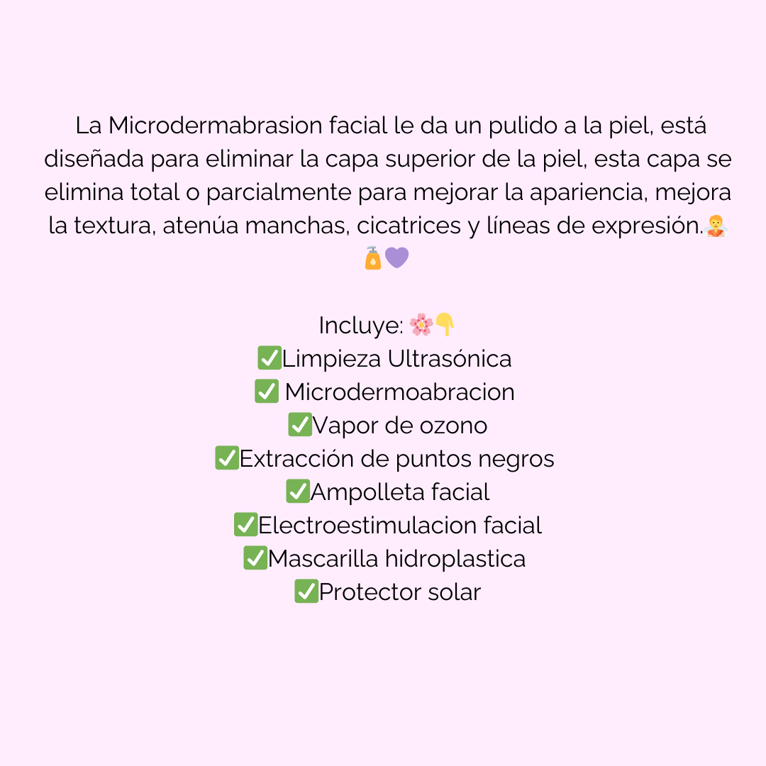 MICRODERMOABRASIÓN FACIAL