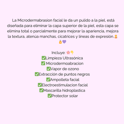 MICRODERMOABRASIÓN FACIAL